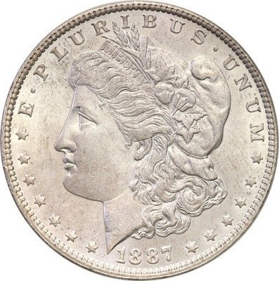 USA 1 dolar 1887 Philadelphia st.1