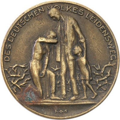 Niemcy Weimar medal prześmiewczy 1923