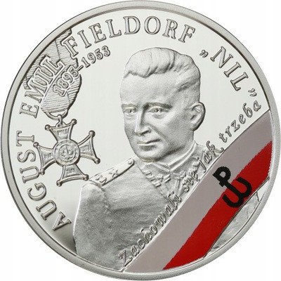 10 złotych 2018 Niezłomni Fieldorf st.L