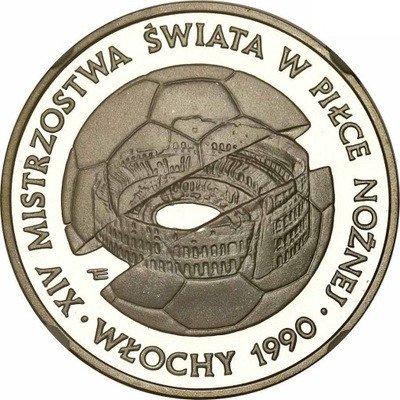 500 złotych 1988 MŚ piłka nożna Włochy st.L