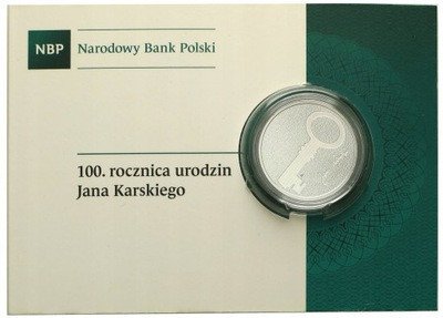 10 złotych 2014 Jan Karski st.L