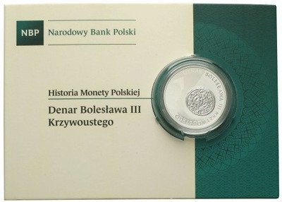10 złotych 2014 denar Bolesława Krzywoustego st.L