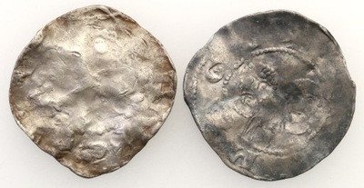 Niemcy Średniowiecze Lotaryngia denary 2 szt. st.4