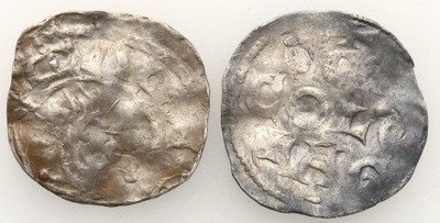 Niemcy Średniowiecze Lotaryngia denary 2 szt. st.4