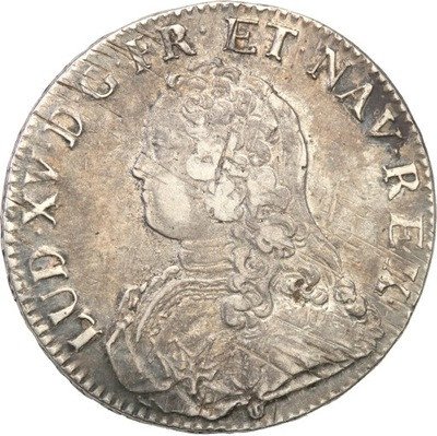 Francja Ludwik XV ecu 1726 D st.2-