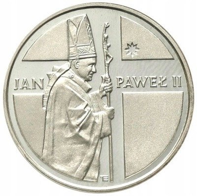 10 000 złotych 1989 Jan Paweł II pastorał st.L