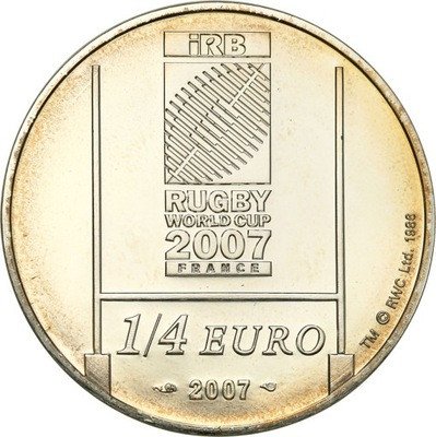 Francja 1/4 Euro 2007 Rugby World Cup st.L