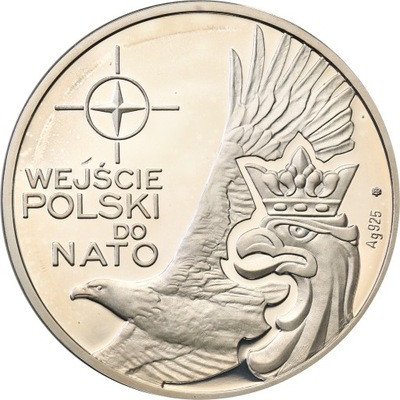 Polska medal Wejście Polski do NATO st.L
