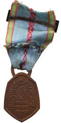 Polska/Francja. Medal za zasługi wojenne 1939-1945