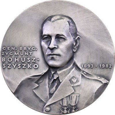 Medal 1990 MW Zygmunt Bohuszyszko SREBRO st.1
