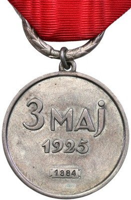 Polska II RP Medal 3-go Maja SREBRO