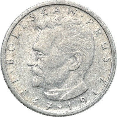 PRÓBA aluminium 10 złotych 1982 B. Prus st.1/1-