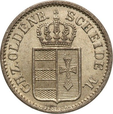 Niemcy Oldenburg 1 Grote 1850 st.1