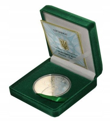 10 zł +10 hrywien 2012 EURO Ukraińskie st.L/L-