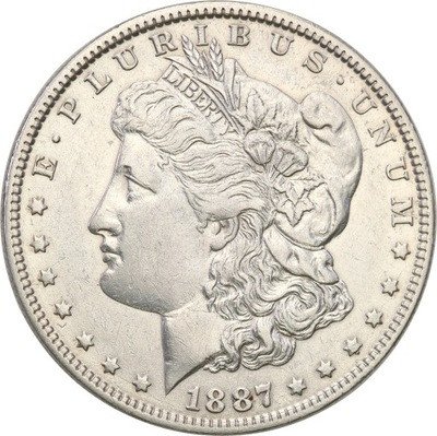 USA 1 dolar 1887 ''O'' New Orleans st.3+