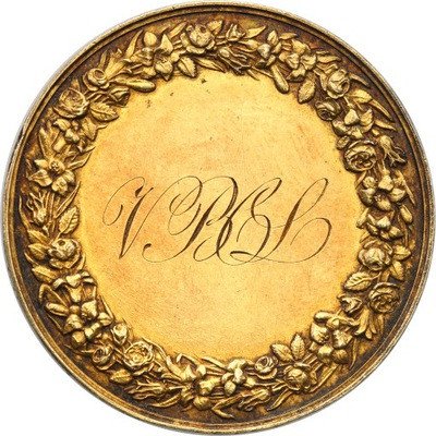 Francja medal zaślubinowy SREBRO st.1-