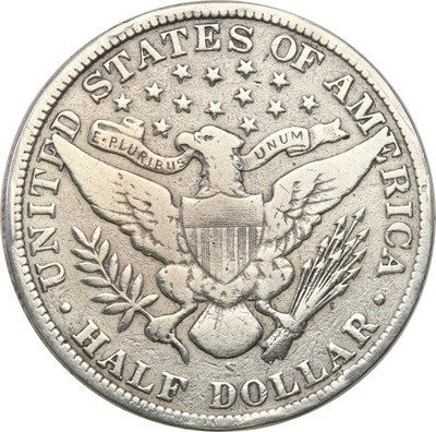 USA 1/2 dolara 1910 ''S'' San Francisco st.3