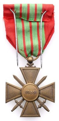 Francja Krzyż dla kombatantów wojny 1939