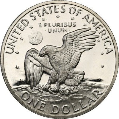 USA 1 dolar 1971 ''S'' SREBRO st.L
