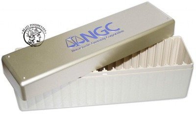 Pudełko na slaby firmy NGC grading