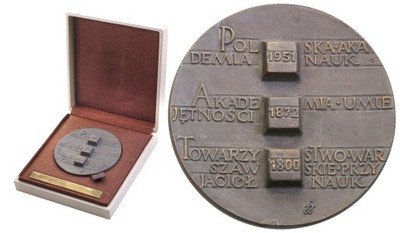 Polska medal Polska Akademia Nauk