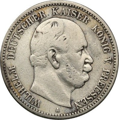 Niemcy Prusy 2 Marki 1876 A st.3