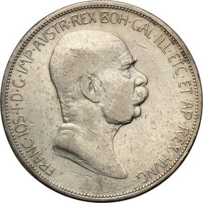 Austria 5 koron 1908 st. 3+