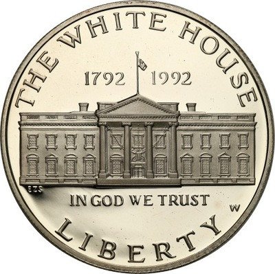USA 1 dolar 1992 Biały Dom st.L