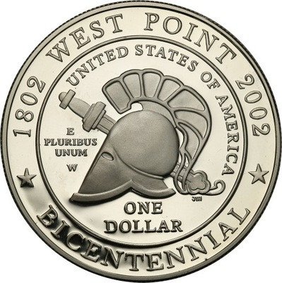 USA 1 dolar 2002 Liberty 1802-2002 West Point st.L