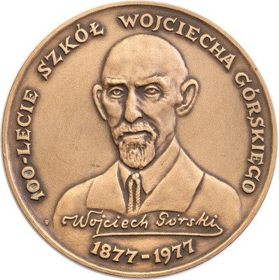 Polska medal Liceum Górskiego Warszawa 1977