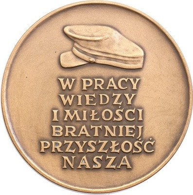 Polska medal Liceum Górskiego Warszawa 1977