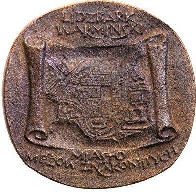 Polska medal Lidzbark Warmiński 1983
