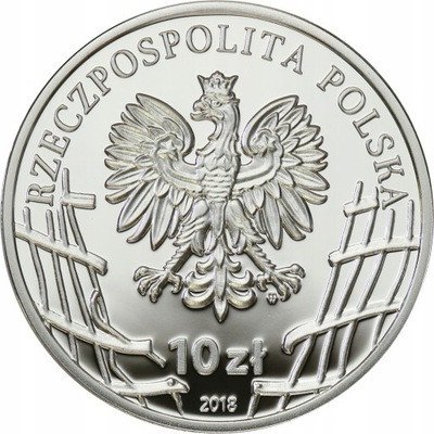 10 złotych 2018 Niezłomni Fieldorf st.L
