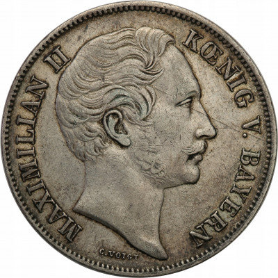 Niemcy Bawaria 1 Gulden 1856 st.3