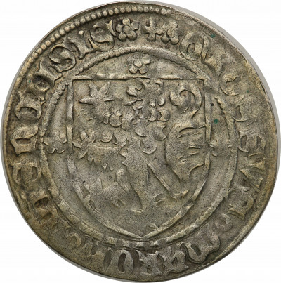 Niemcy Saksonia grosz miśnieński (1428-1436) st.3+