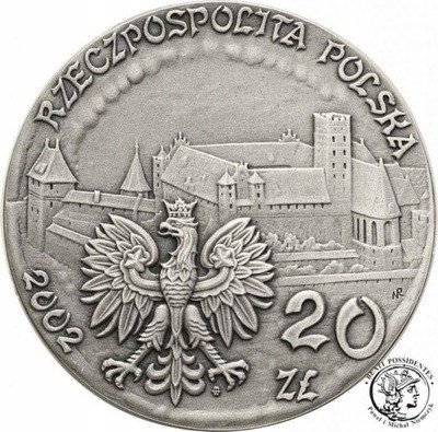 III RP 20 złotych 2002 Malbork st.1