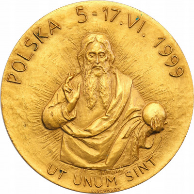 Watykan medal 1999 Papież Jan Paweł II st.1