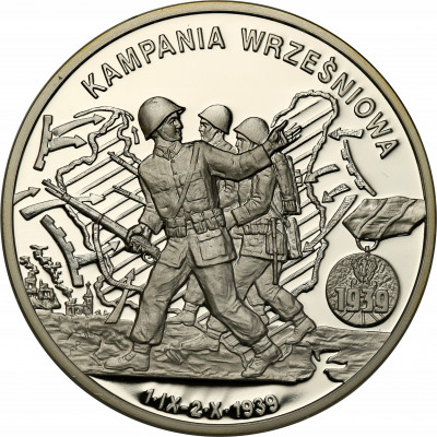 II Wojna Światowa Kampania Wrześniowa SREBRO st.L