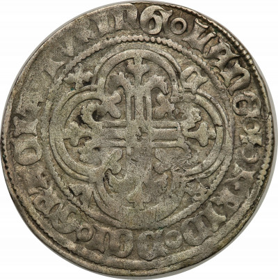 Niemcy Saksonia grosz miśnieński (1428-1436) st.3+