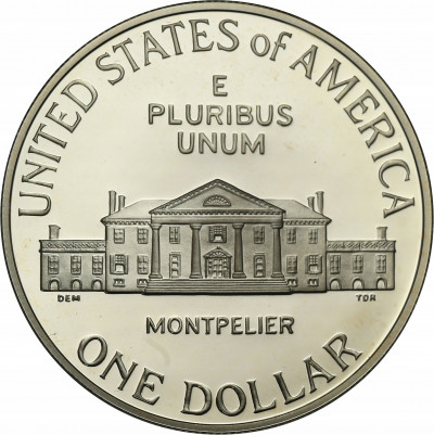USA dolar 1993 S James Madison st.L