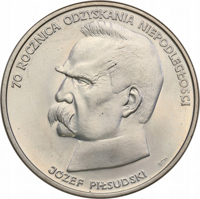 PRL 50 000 złotych 1988 Piłsudski st.1