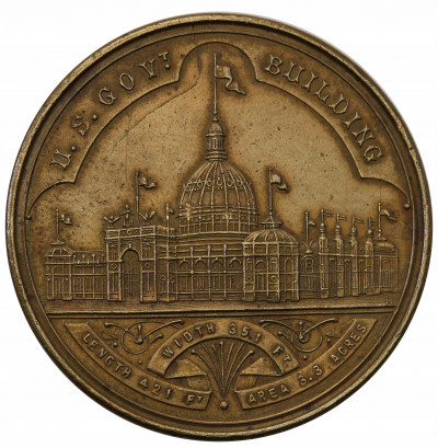 USA medal 1893 Chicago Columbian Expo st.2