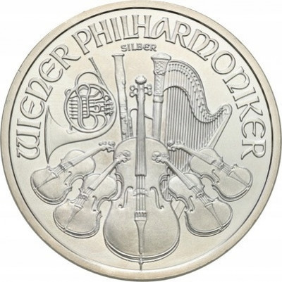 Austria 1,5 Euro Filharmonia - Uncja Srebra st.1