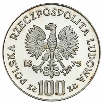 100 złotych Modrzejewska 1975 st.L