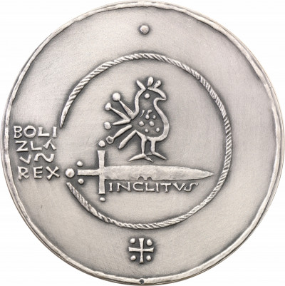 Medal Bolesław Chrobry 1973 (Korski) SREBRO st.1
