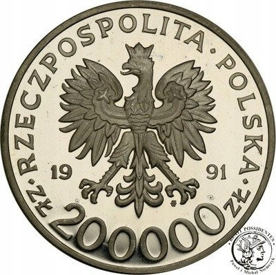 200 000 złotych 1991 Targi Poznańskie st.L-