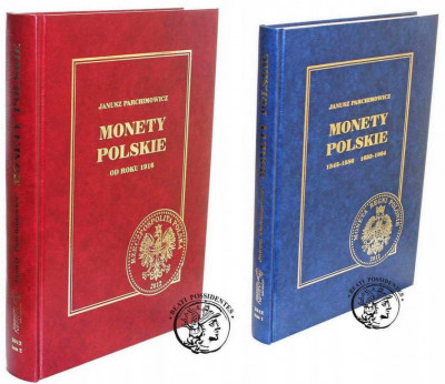 J. Parchimowicz - Monety Polskie - 2 tomy