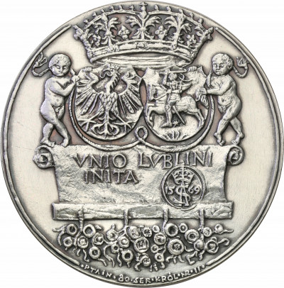 Medal Zygmunt II August 1980 (Korski) SREBRO st.1