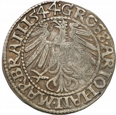Polska Śląsk Jan Kostrzyński grosz 1544 st.3+
