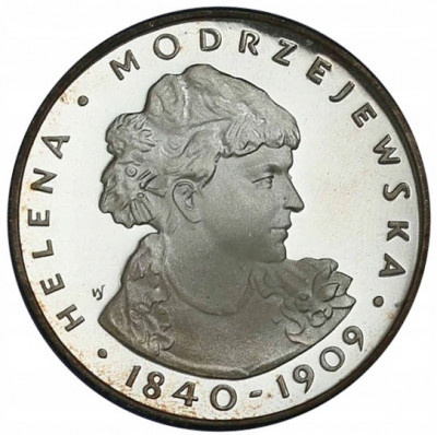 100 złotych Modrzejewska 1975 st.L